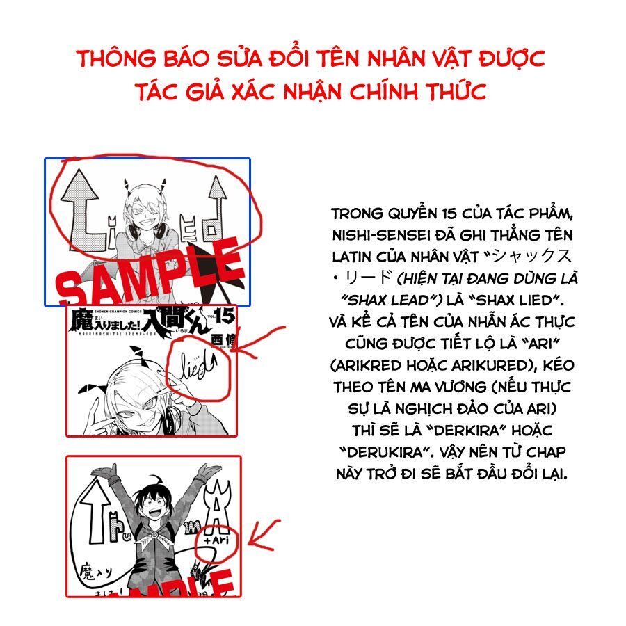 Chào Mừng Cậu Đến Trường Iruma-Kun: Chapter 93