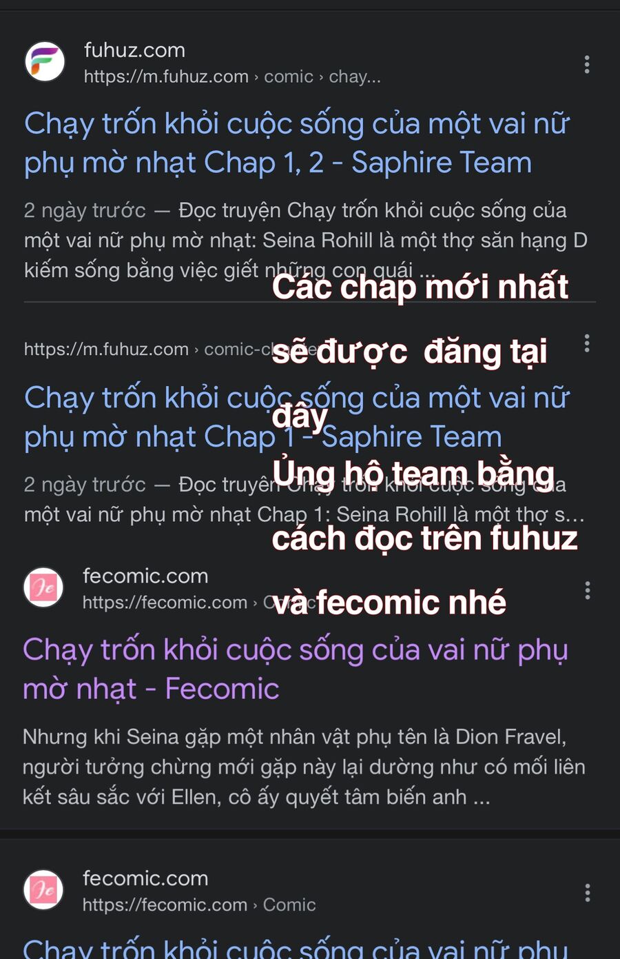Chạy Trốn Khỏi Cuộc Sống Của Một Vai Nữ Phụ Mờ Nhạt: Chapter 1
