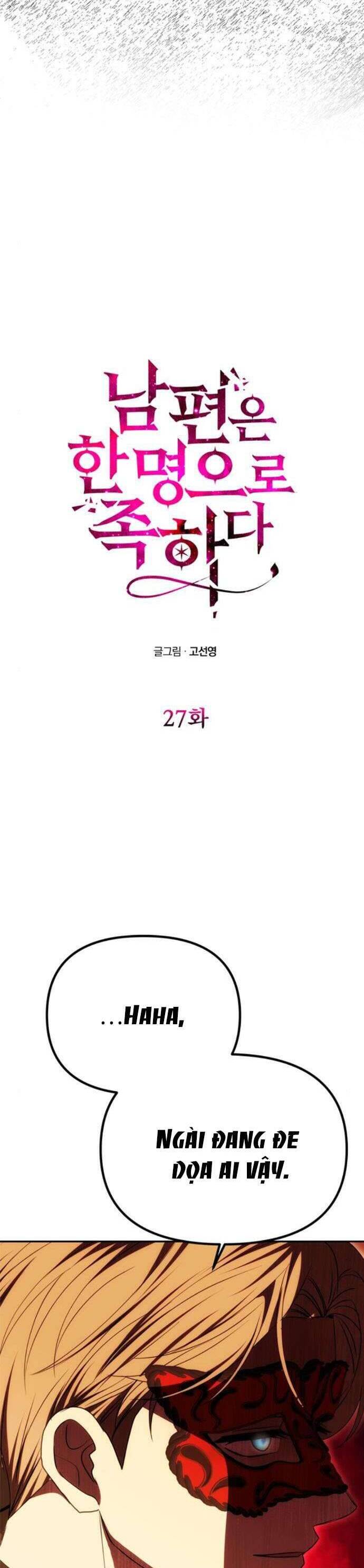 Chỉ Cần Một Người Chồng Là Đủ: Chapter 27