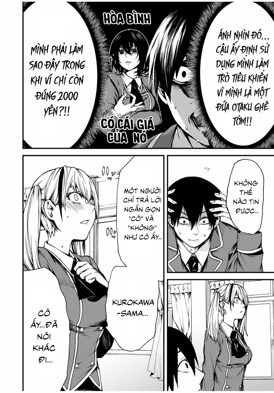 Cô Bạn Bàn Bên Kurokawa: Chapter 1