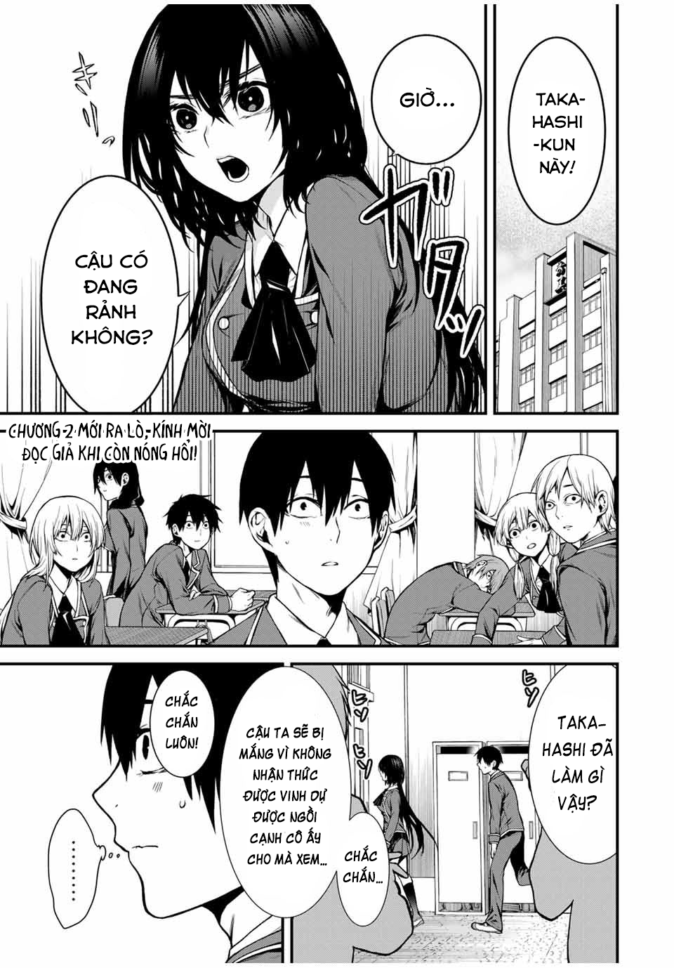 Cô Bạn Bàn Bên Kurokawa: Chapter 2