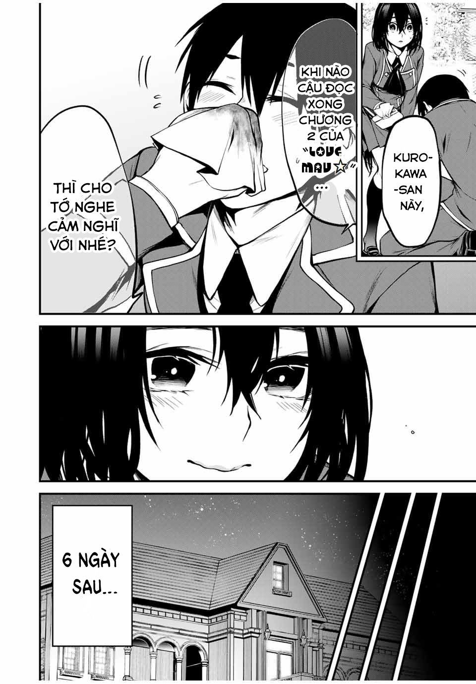 Cô Bạn Bàn Bên Kurokawa: Chapter 2