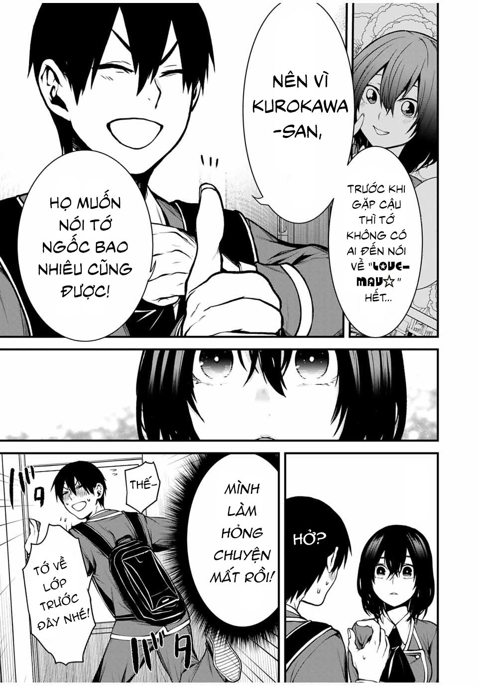 Cô Bạn Bàn Bên Kurokawa: Chapter 3