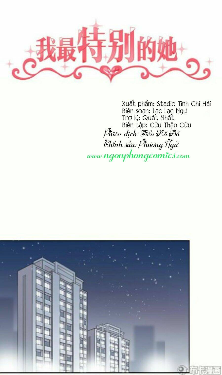 Cô Gái Đặc Biệt Nhất Của Tôi: Chapter 3