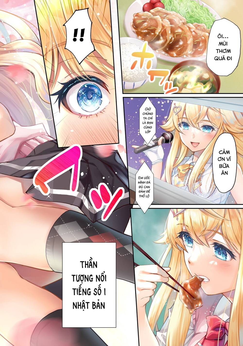 Cô Nàng Idol Đói Bụng Và Anh Chàng Yêu Nội Trợ: Chapter 1