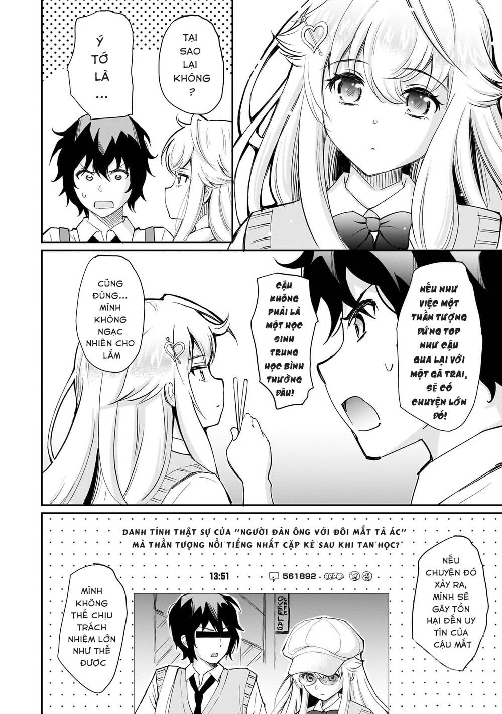 Cô Nàng Idol Đói Bụng Và Anh Chàng Yêu Nội Trợ: Chapter 2
