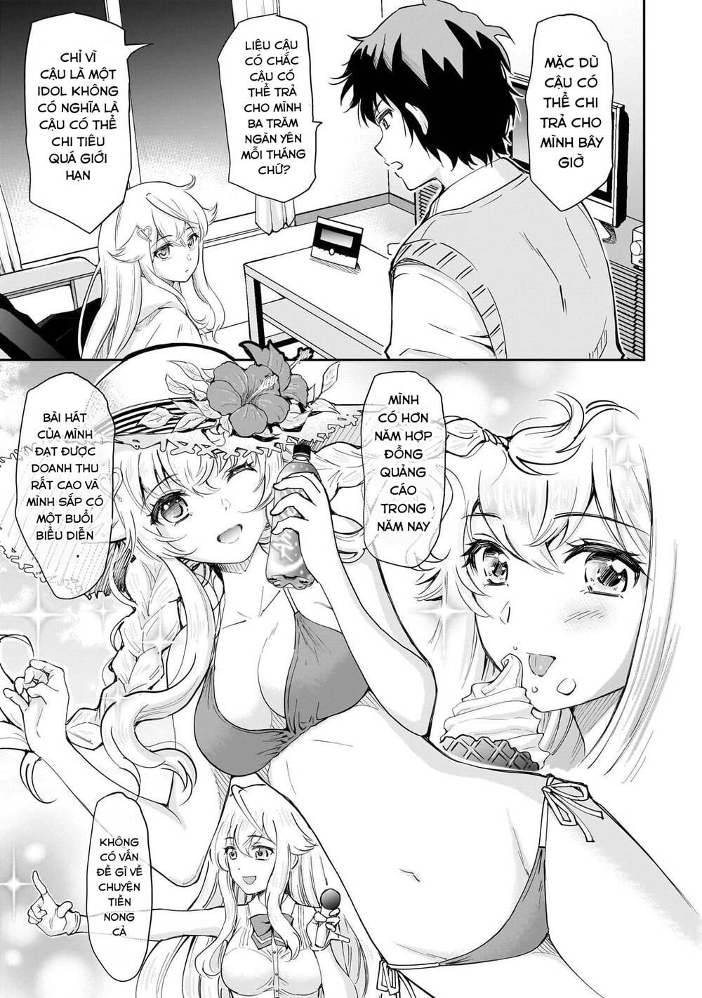 Cô Nàng Idol Đói Bụng Và Anh Chàng Yêu Nội Trợ: Chapter 3
