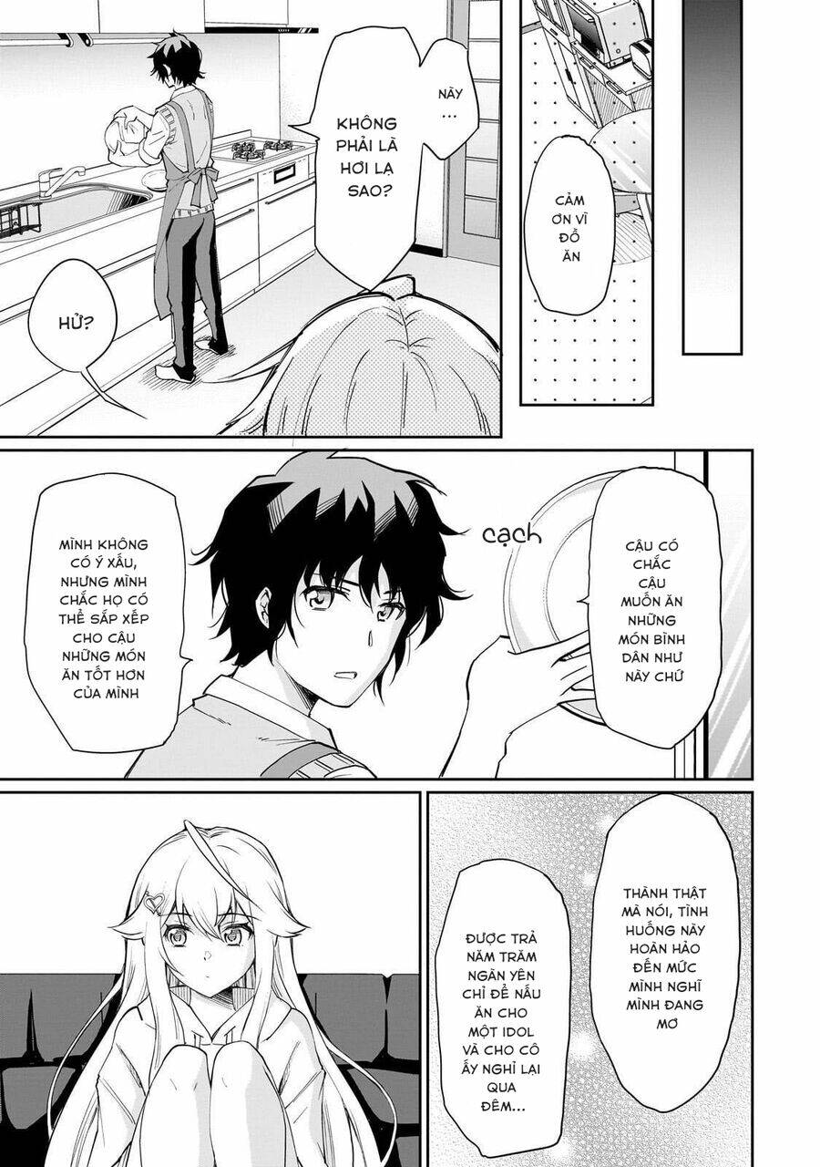 Cô Nàng Idol Đói Bụng Và Anh Chàng Yêu Nội Trợ: Chapter 4