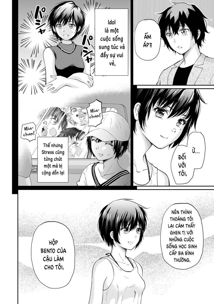 Cô Nàng Idol Đói Bụng Và Anh Chàng Yêu Nội Trợ: Chapter 9.1