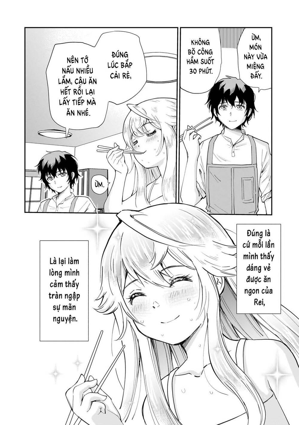 Cô Nàng Idol Đói Bụng Và Anh Chàng Yêu Nội Trợ: Chapter 9.2