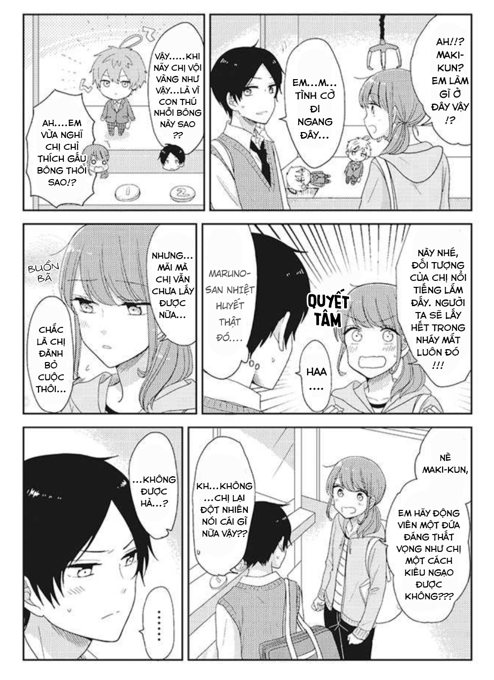 Cô nàng otaku và chàng nam sinh trung học: Chapter 8