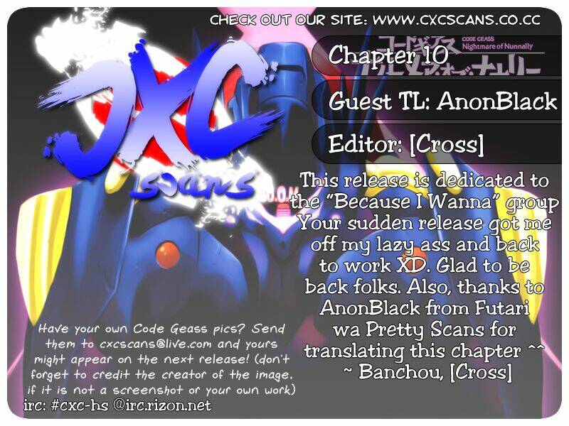 Code Geass: Nightmare Of Nunnally: Chapter 10