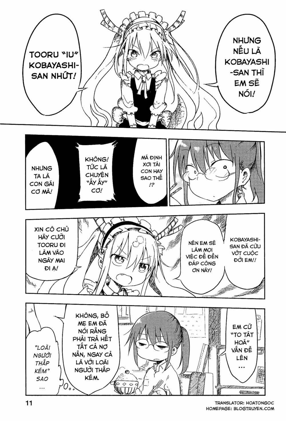 Cuộc Sống Trả Ơn Của Nàng Rồng Tohru!: Chapter 1