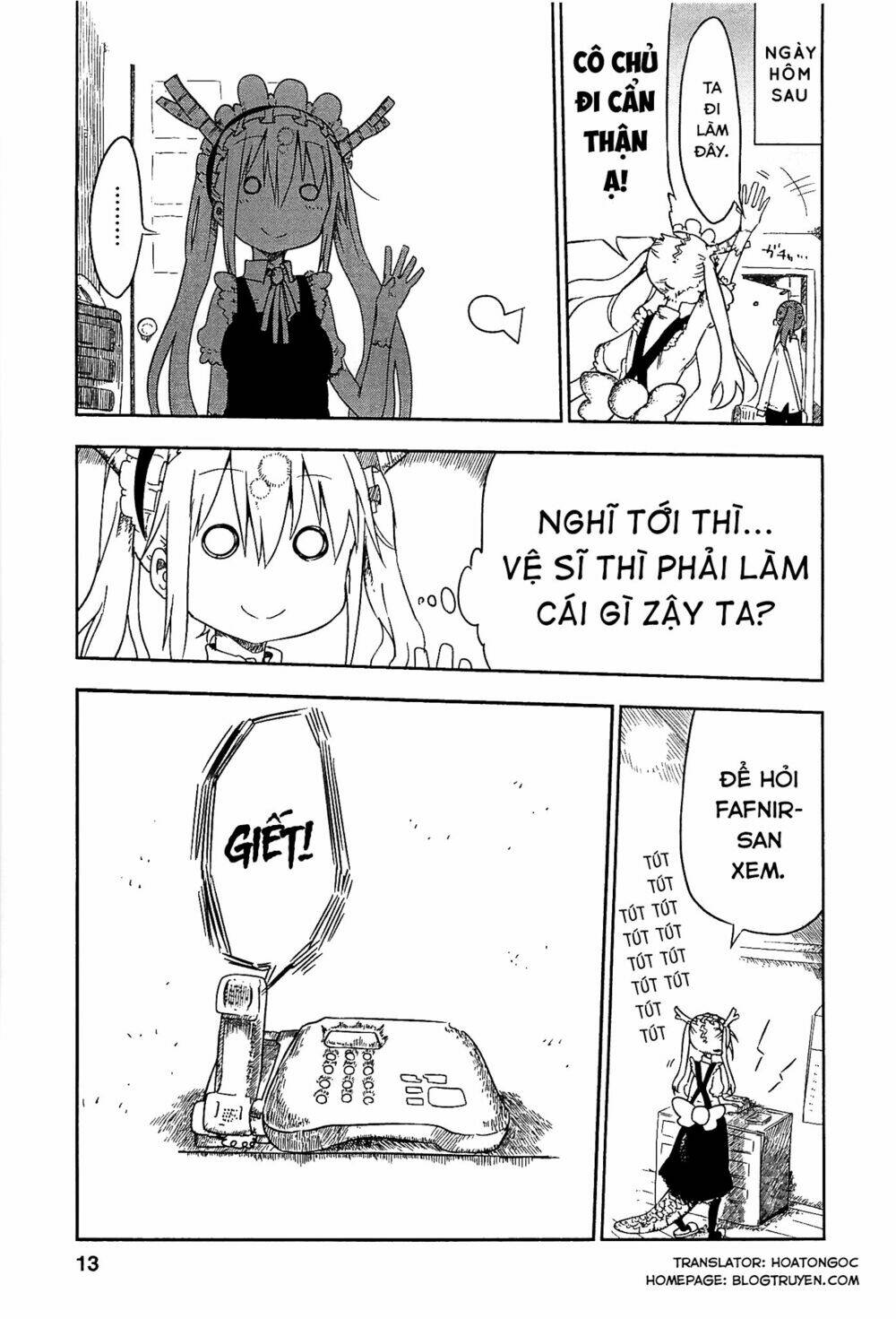 Cuộc Sống Trả Ơn Của Nàng Rồng Tohru!: Chapter 1