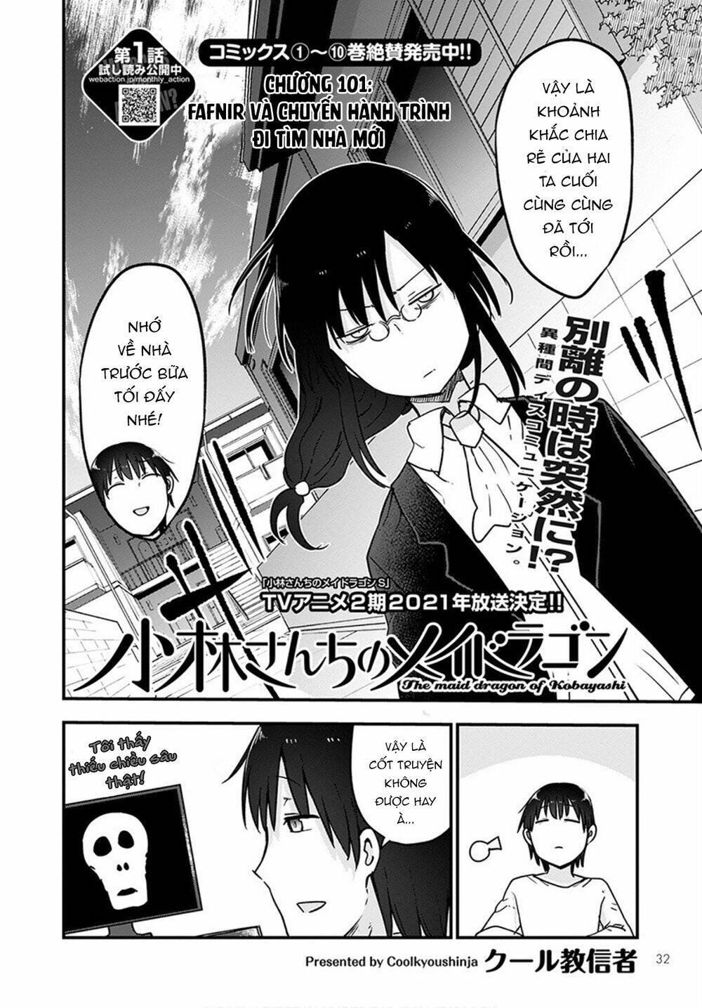 Cuộc Sống Trả Ơn Của Nàng Rồng Tohru!: Chapter 101