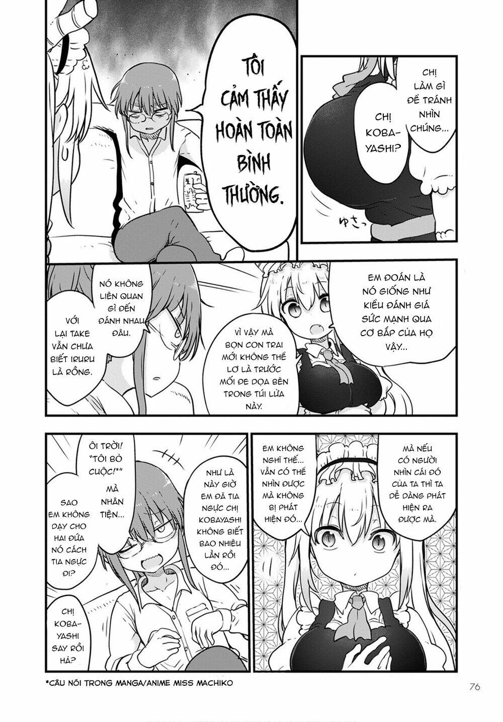 Cuộc Sống Trả Ơn Của Nàng Rồng Tohru!: Chapter 104