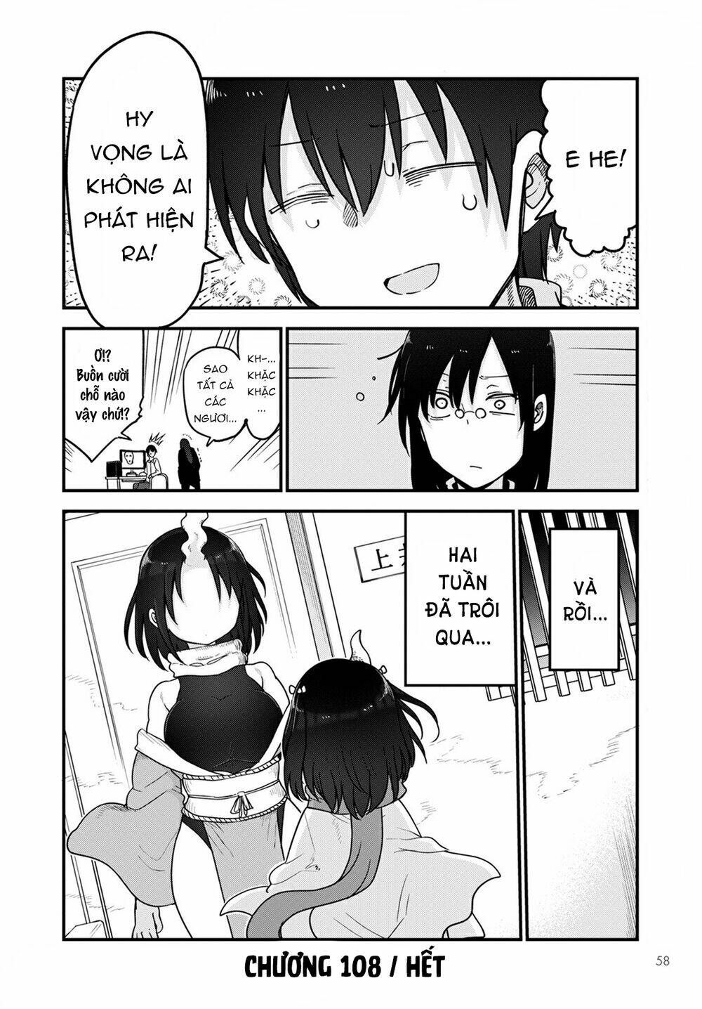 Cuộc Sống Trả Ơn Của Nàng Rồng Tohru!: Chapter 108