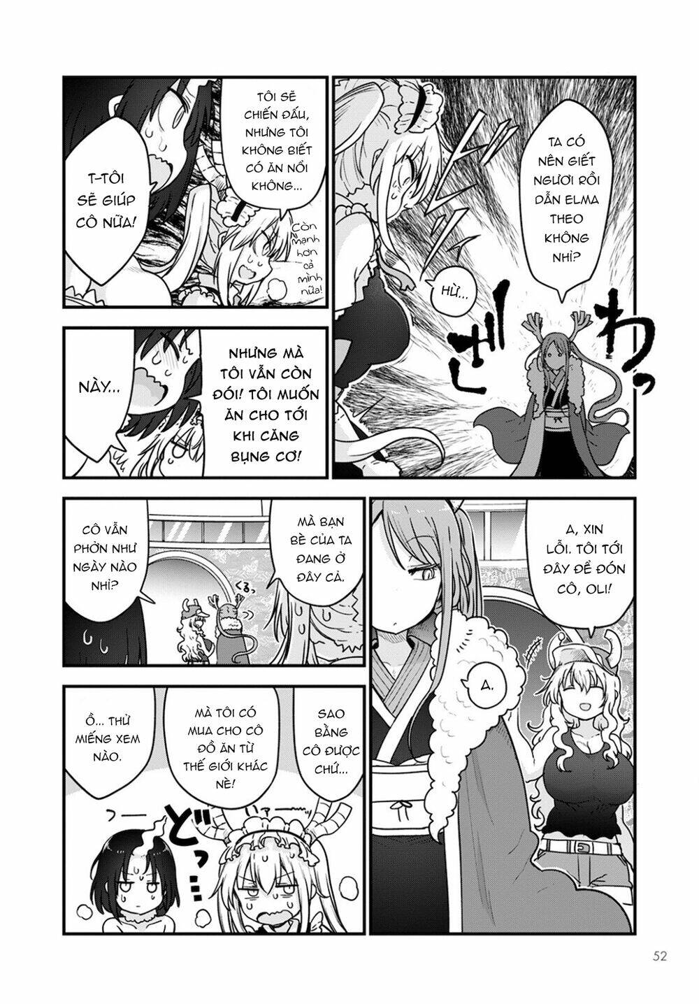 Cuộc Sống Trả Ơn Của Nàng Rồng Tohru!: Chapter 111