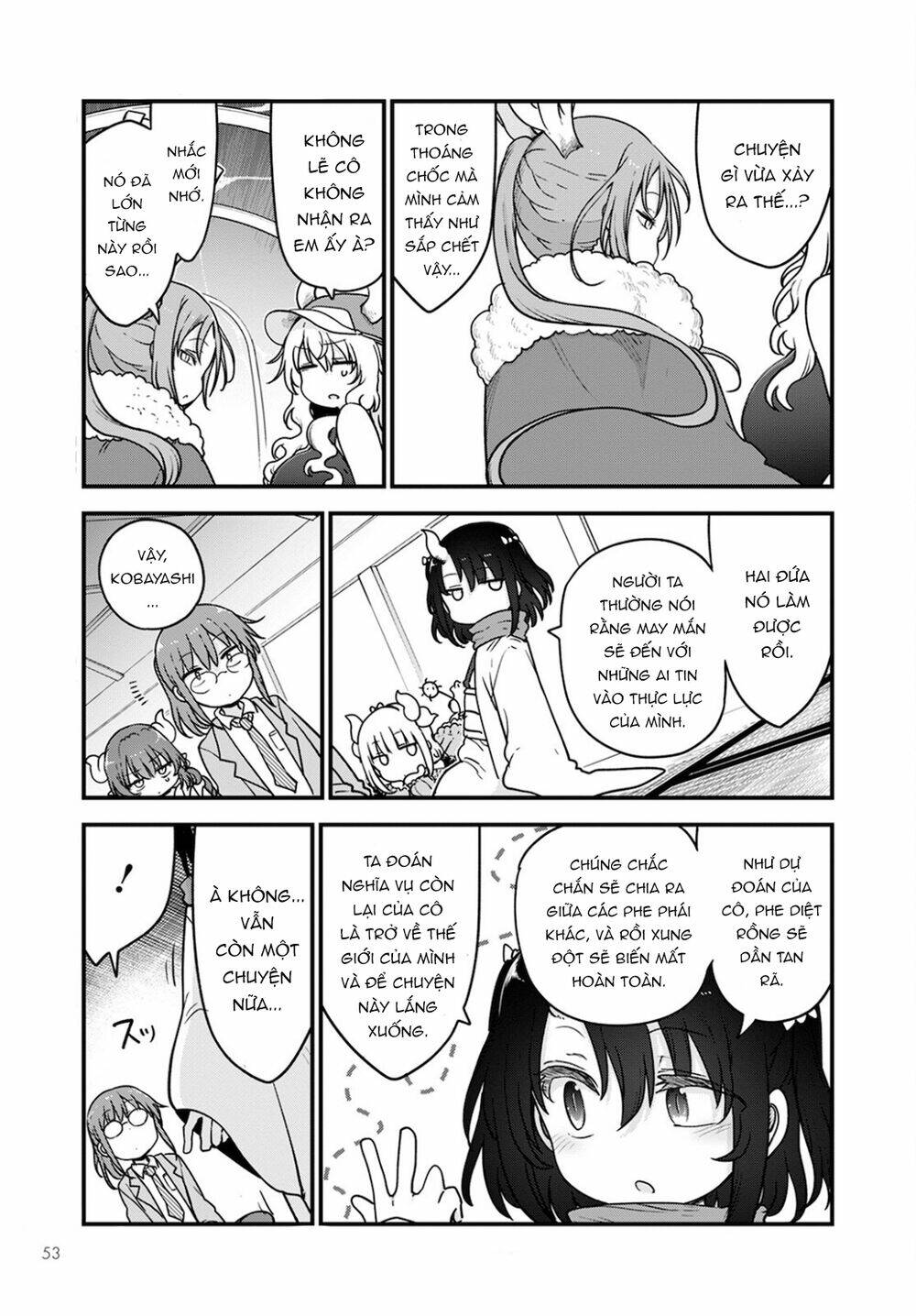 Cuộc Sống Trả Ơn Của Nàng Rồng Tohru!: Chapter 111
