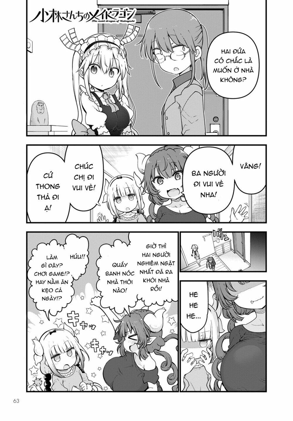Cuộc Sống Trả Ơn Của Nàng Rồng Tohru!: Chapter 114