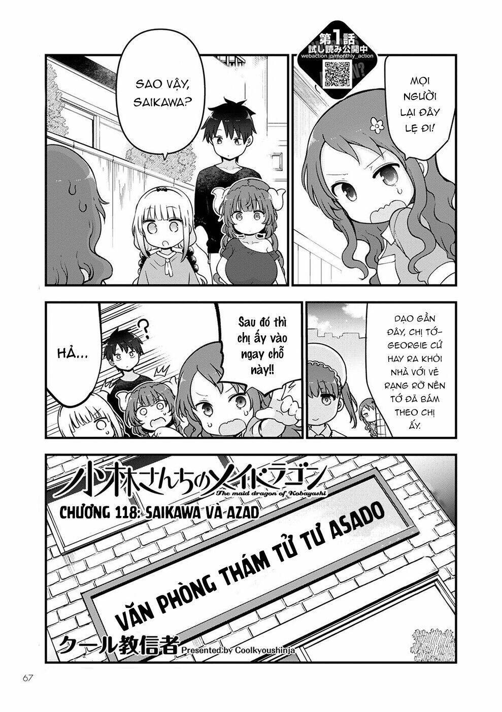 Cuộc Sống Trả Ơn Của Nàng Rồng Tohru!: Chapter 118