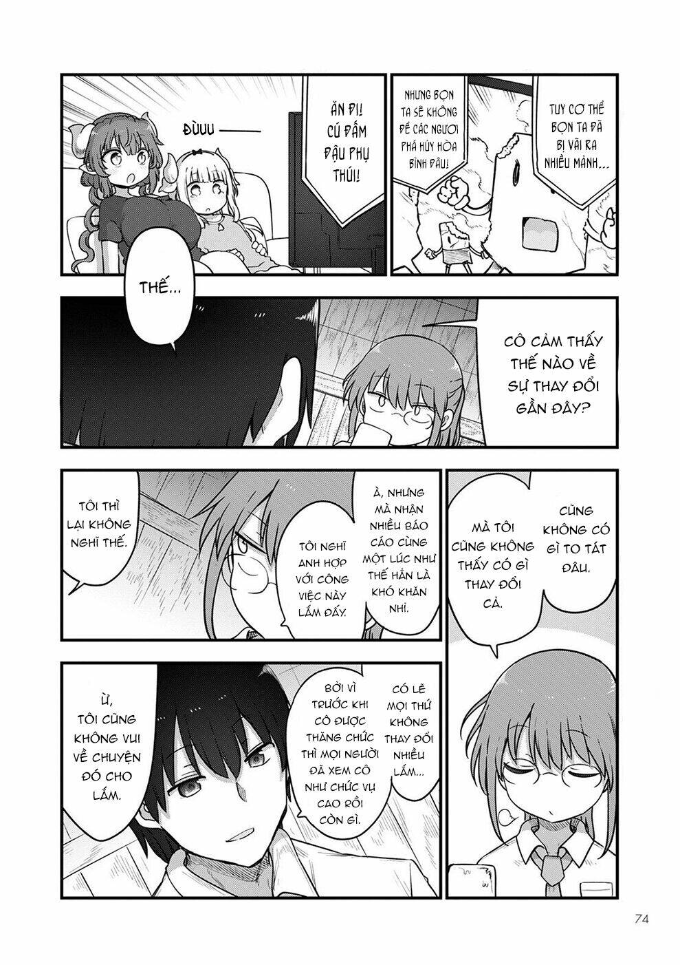 Cuộc Sống Trả Ơn Của Nàng Rồng Tohru!: Chapter 119