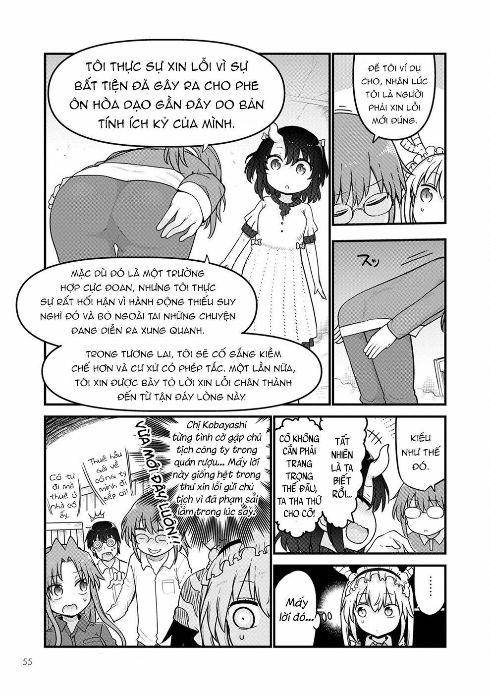 Cuộc Sống Trả Ơn Của Nàng Rồng Tohru!: Chapter 122