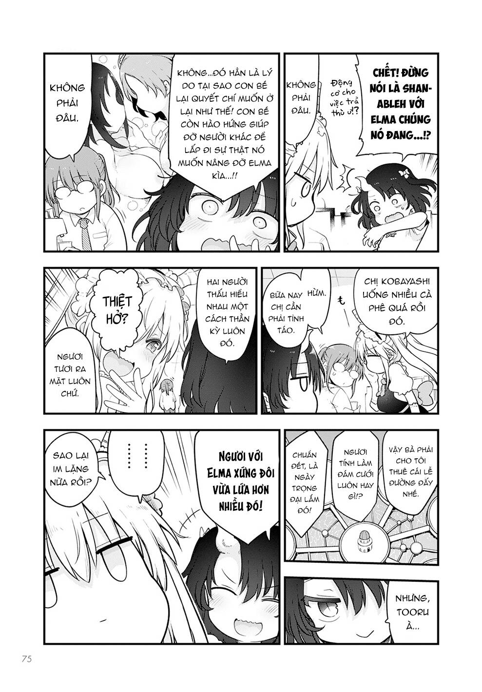 Cuộc Sống Trả Ơn Của Nàng Rồng Tohru!: Chapter 133