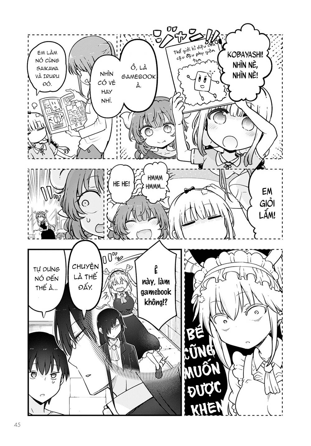 Cuộc Sống Trả Ơn Của Nàng Rồng Tohru!: Chapter 136