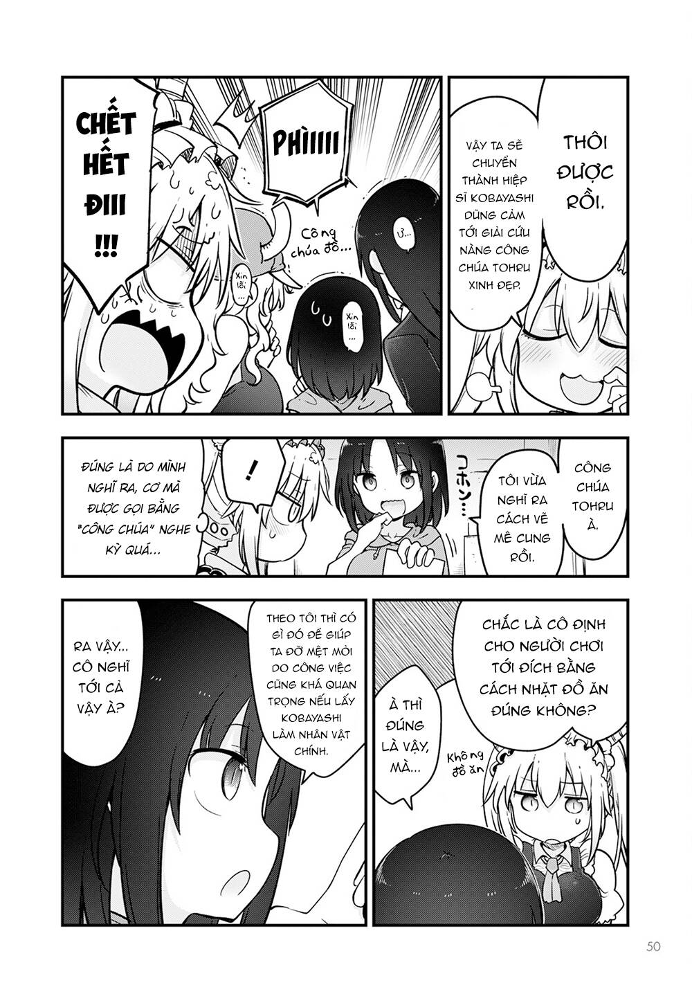 Cuộc Sống Trả Ơn Của Nàng Rồng Tohru!: Chapter 136