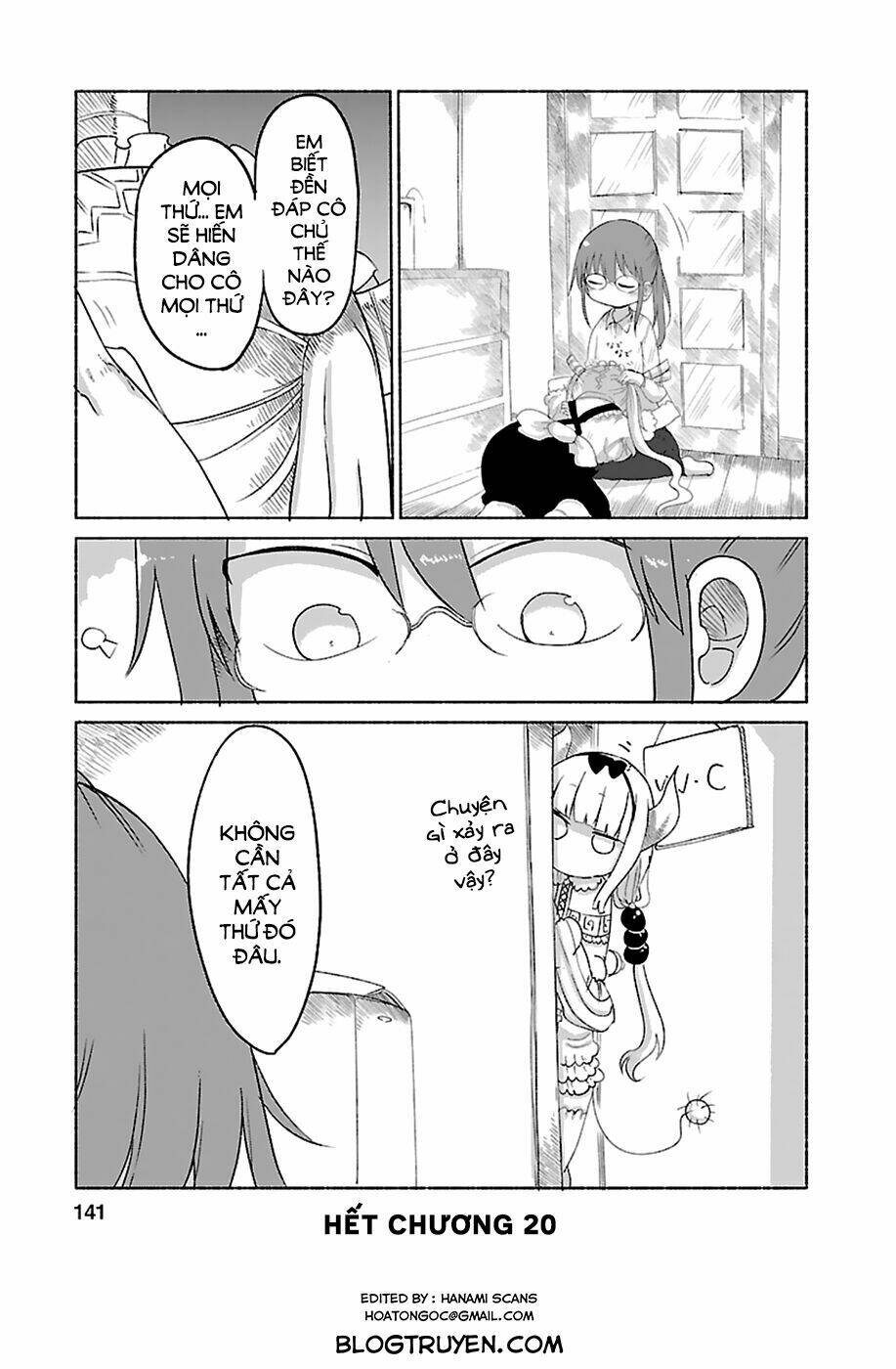 Cuộc Sống Trả Ơn Của Nàng Rồng Tohru!: Chapter 20