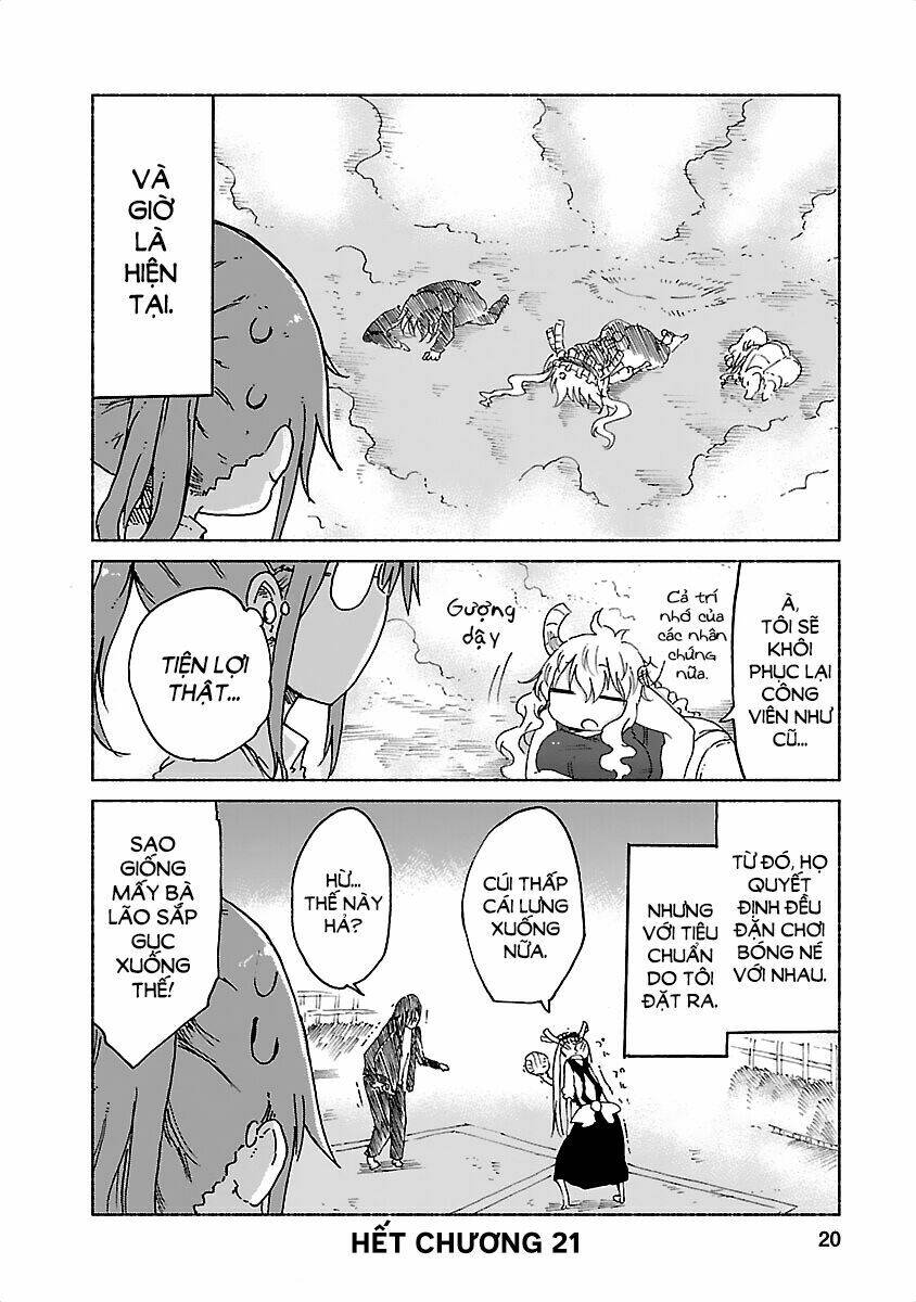 Cuộc Sống Trả Ơn Của Nàng Rồng Tohru!: Chapter 21