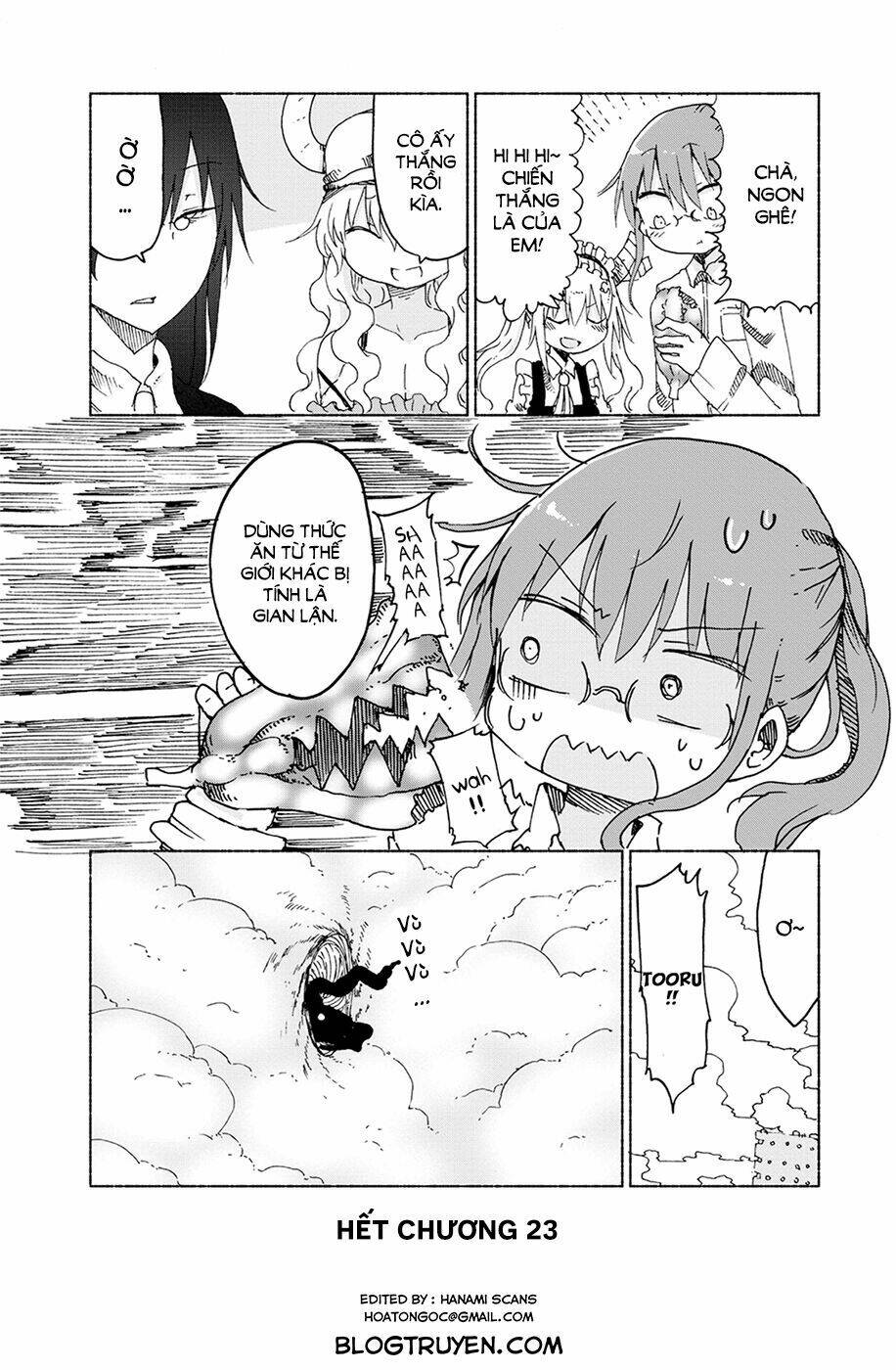 Cuộc Sống Trả Ơn Của Nàng Rồng Tohru!: Chapter 23