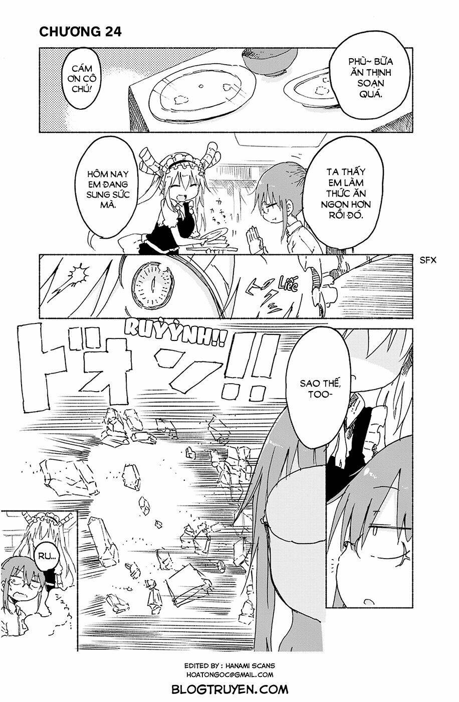 Cuộc Sống Trả Ơn Của Nàng Rồng Tohru!: Chapter 24