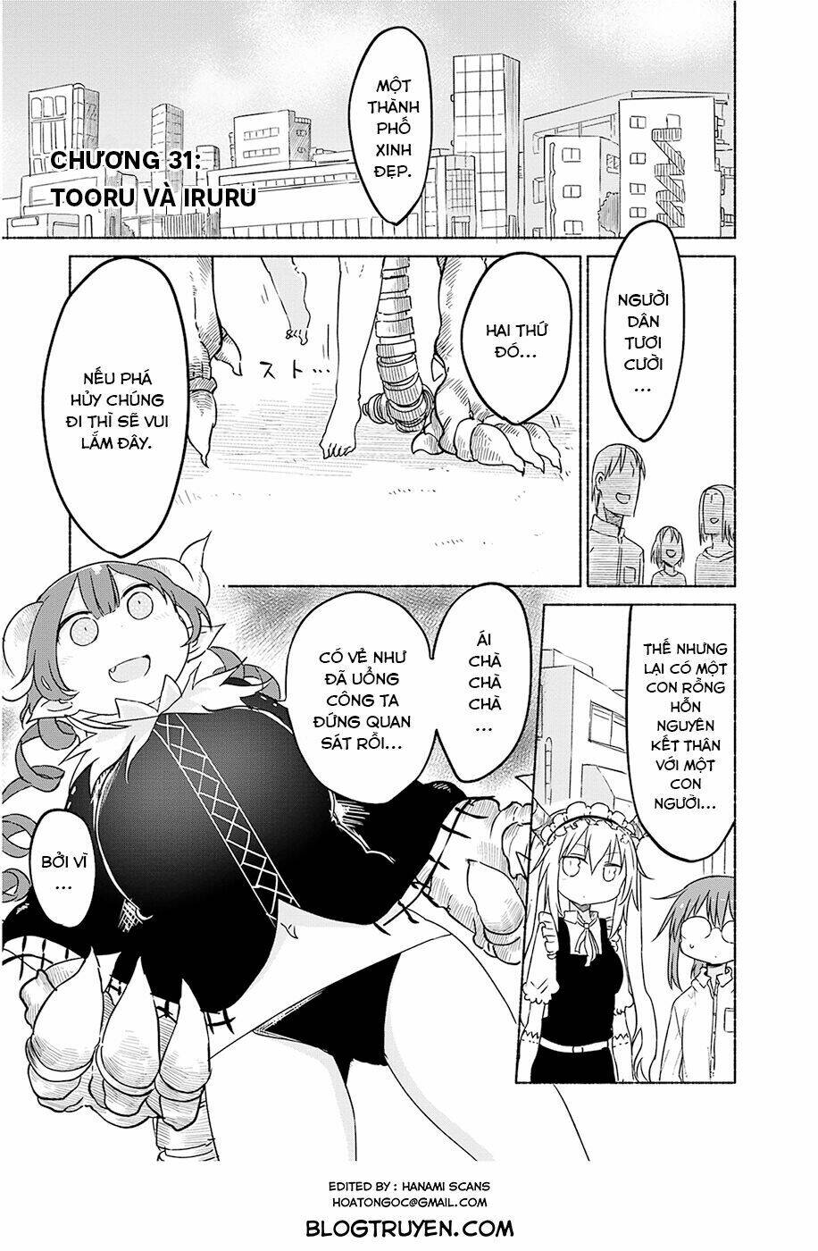 Cuộc Sống Trả Ơn Của Nàng Rồng Tohru!: Chapter 31