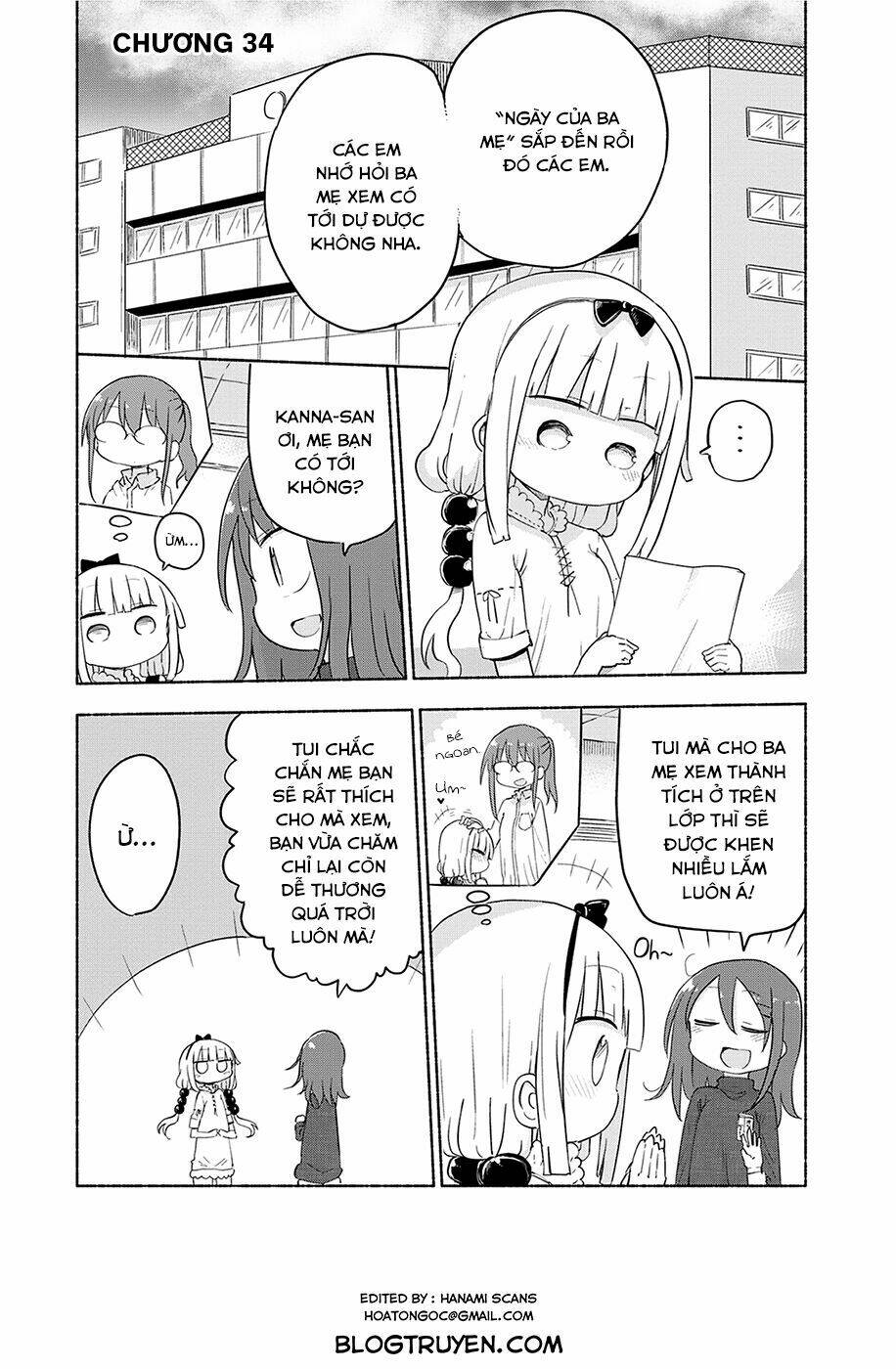 Cuộc Sống Trả Ơn Của Nàng Rồng Tohru!: Chapter 34