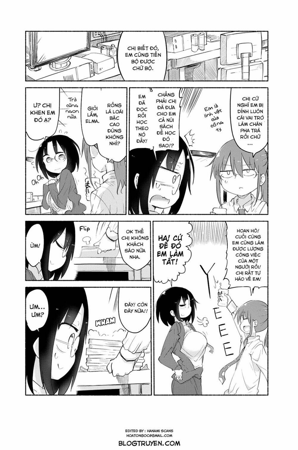 Cuộc Sống Trả Ơn Của Nàng Rồng Tohru!: Chapter 35