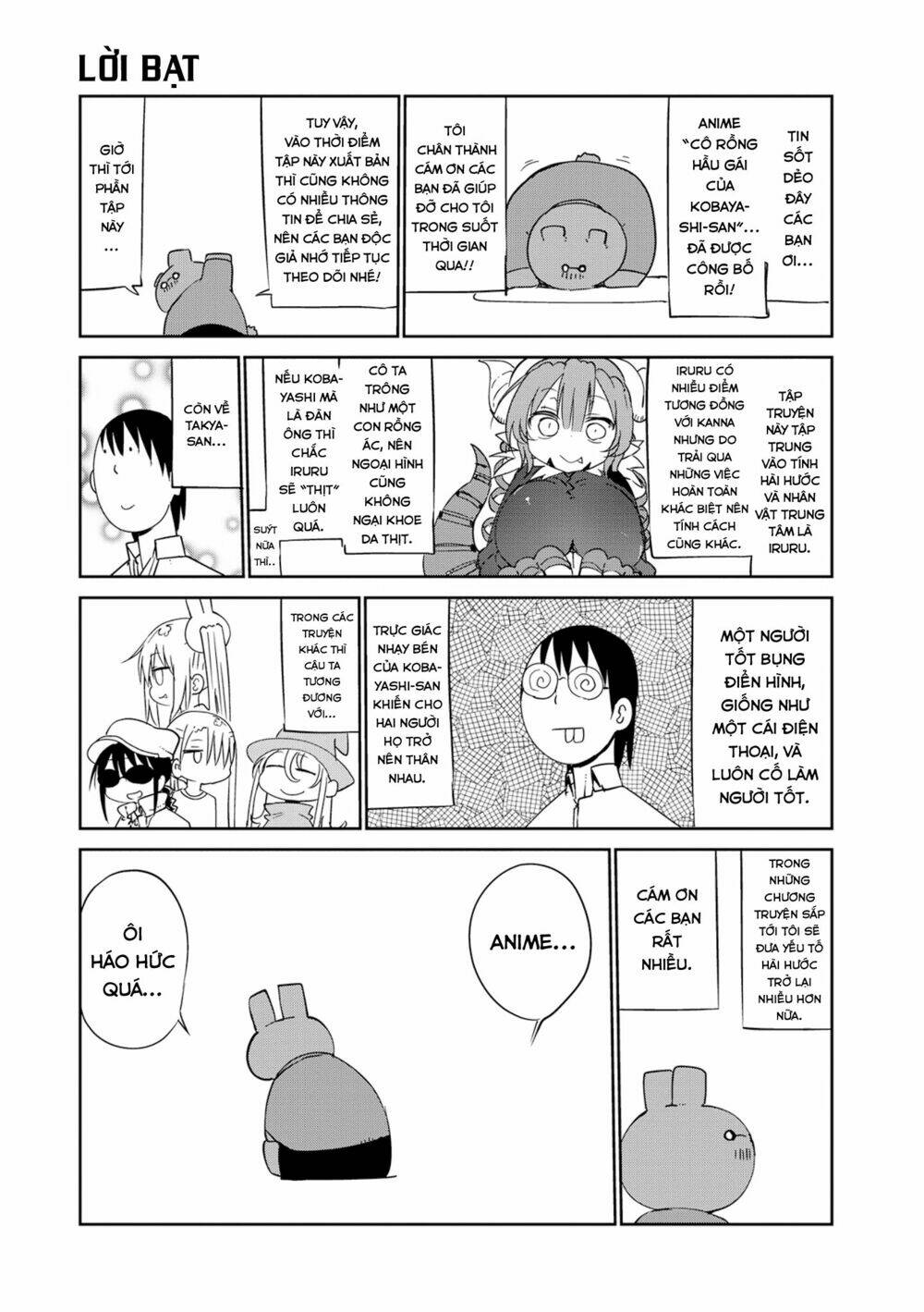 Cuộc Sống Trả Ơn Của Nàng Rồng Tohru!: Chapter 39