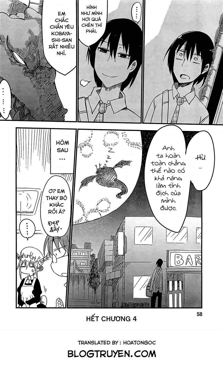 Cuộc Sống Trả Ơn Của Nàng Rồng Tohru!: Chapter 4