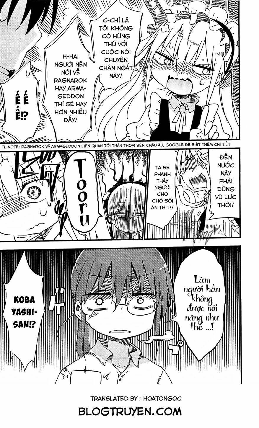 Cuộc Sống Trả Ơn Của Nàng Rồng Tohru!: Chapter 4