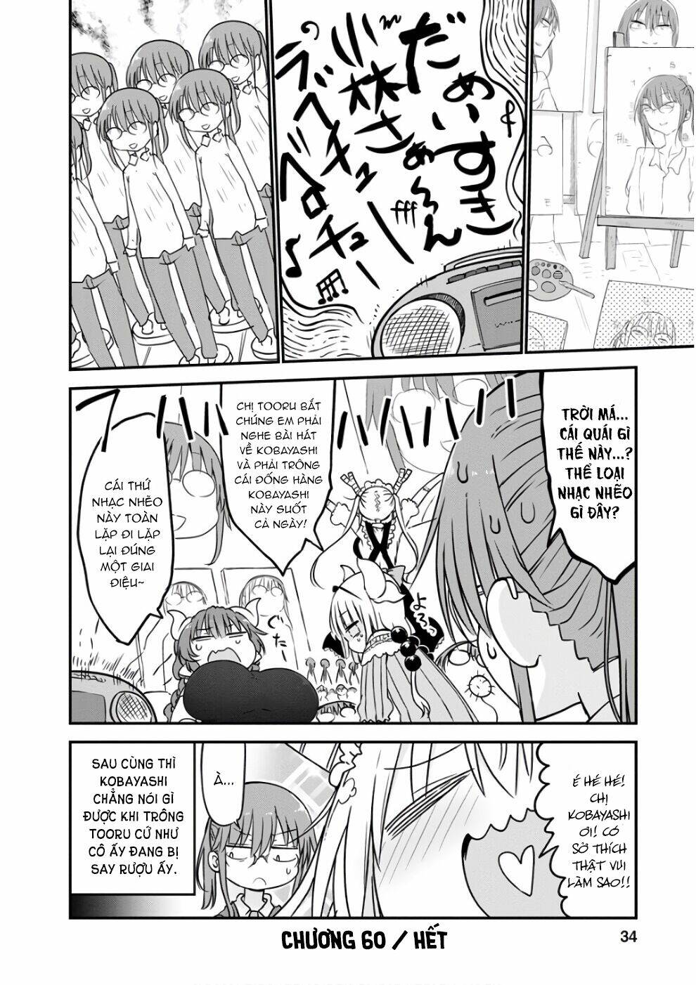 Cuộc Sống Trả Ơn Của Nàng Rồng Tohru!: Chapter 60