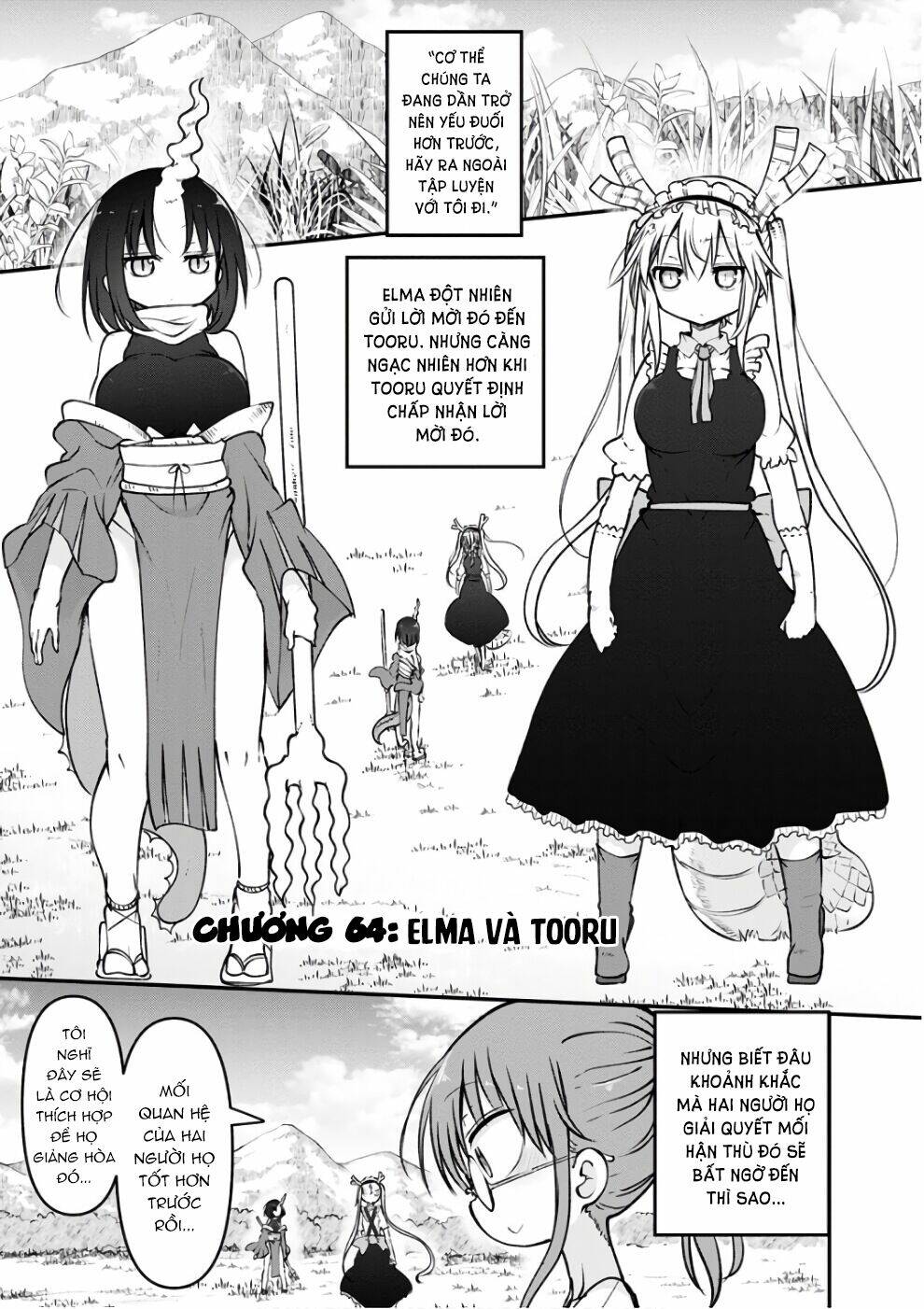Cuộc Sống Trả Ơn Của Nàng Rồng Tohru!: Chapter 64