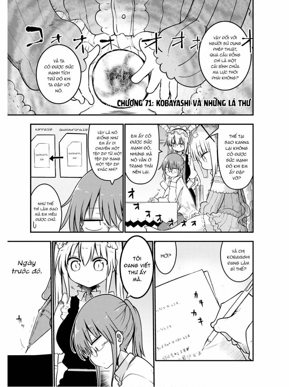 Cuộc Sống Trả Ơn Của Nàng Rồng Tohru!: Chapter 71