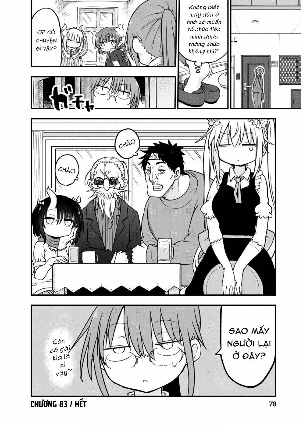 Cuộc Sống Trả Ơn Của Nàng Rồng Tohru!: Chapter 83