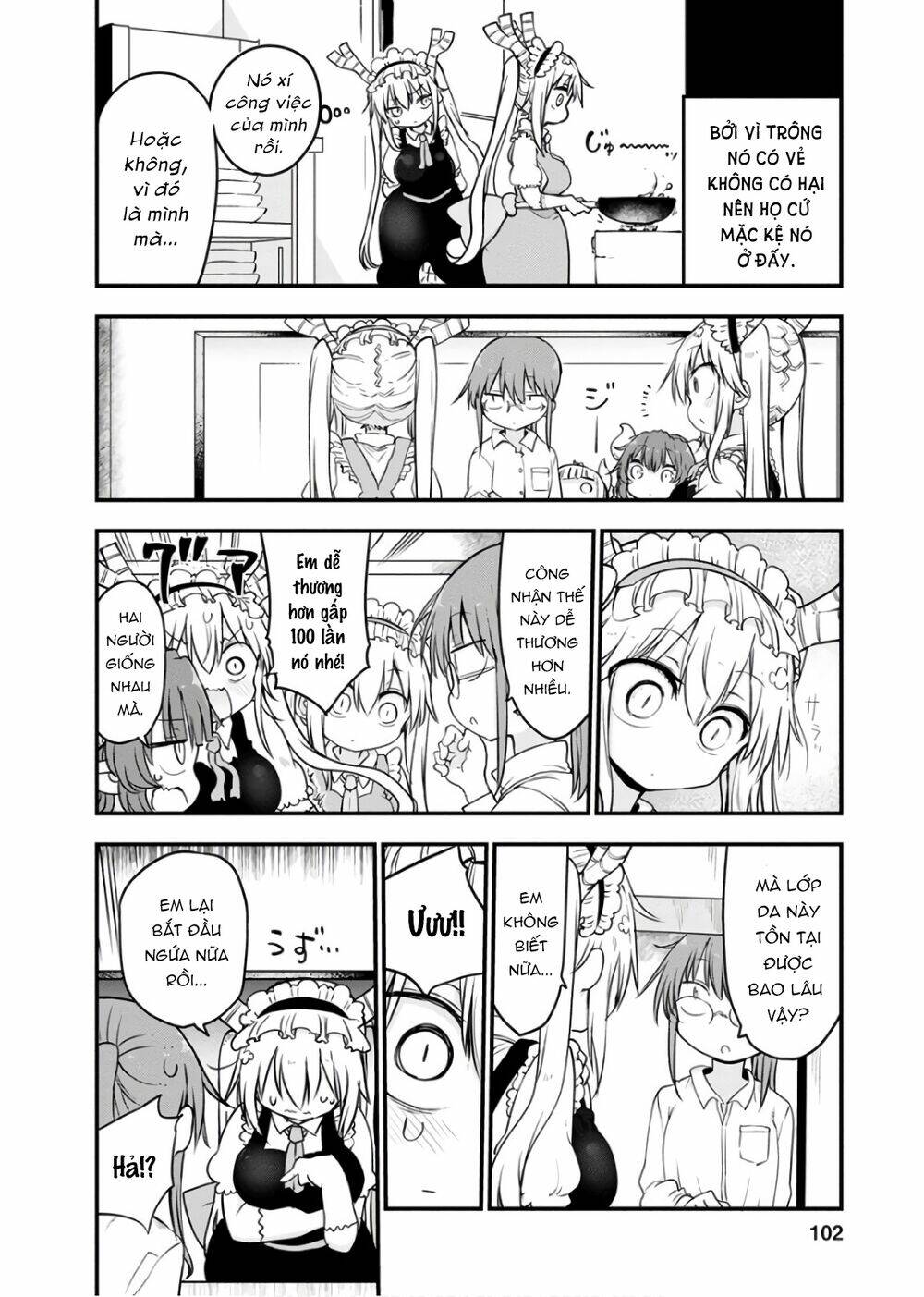 Cuộc Sống Trả Ơn Của Nàng Rồng Tohru!: Chapter 85