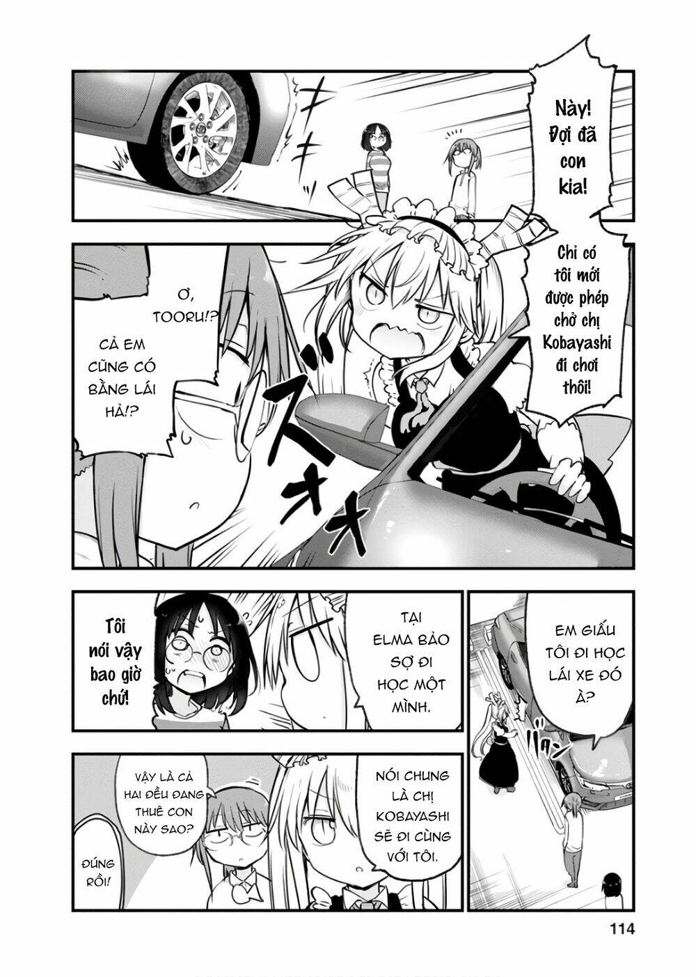 Cuộc Sống Trả Ơn Của Nàng Rồng Tohru!: Chapter 86