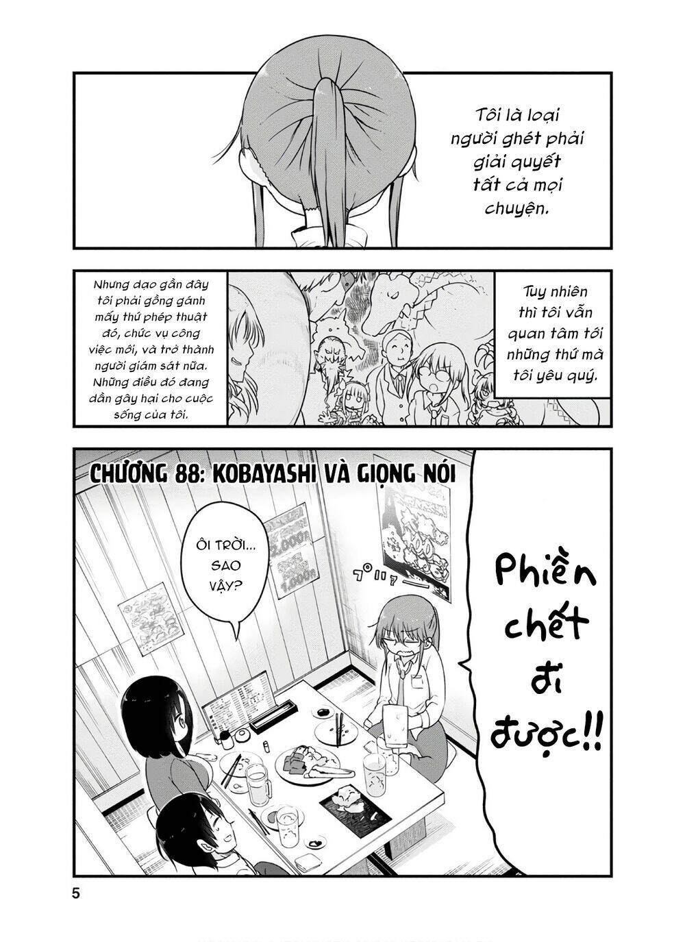 Cuộc Sống Trả Ơn Của Nàng Rồng Tohru!: Chapter 88