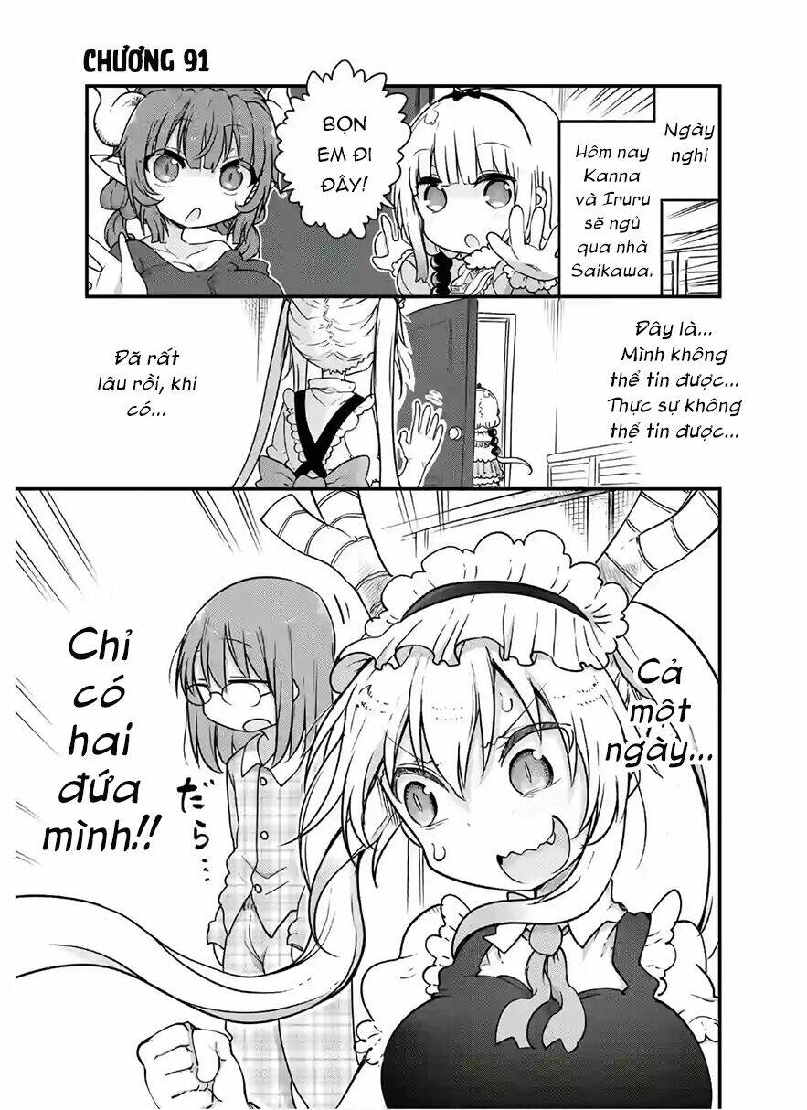 Cuộc Sống Trả Ơn Của Nàng Rồng Tohru!: Chapter 91