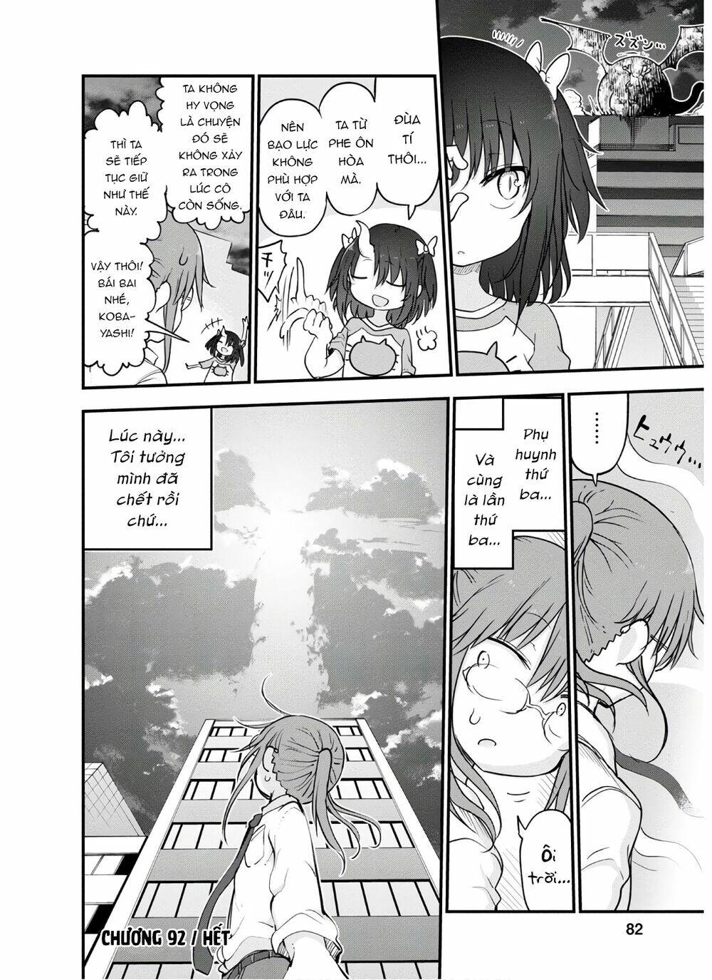 Cuộc Sống Trả Ơn Của Nàng Rồng Tohru!: Chapter 92