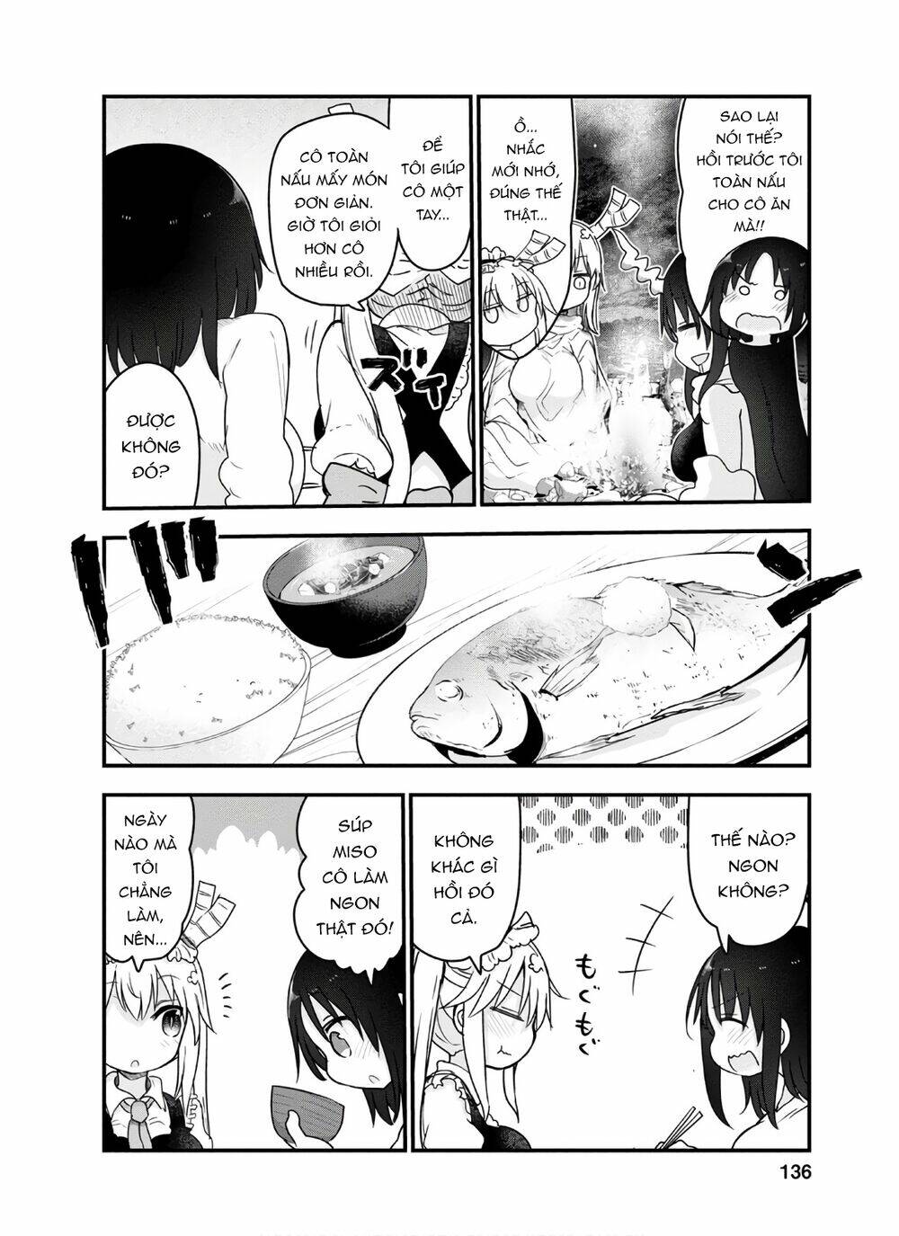 Cuộc Sống Trả Ơn Của Nàng Rồng Tohru!: Chapter 96